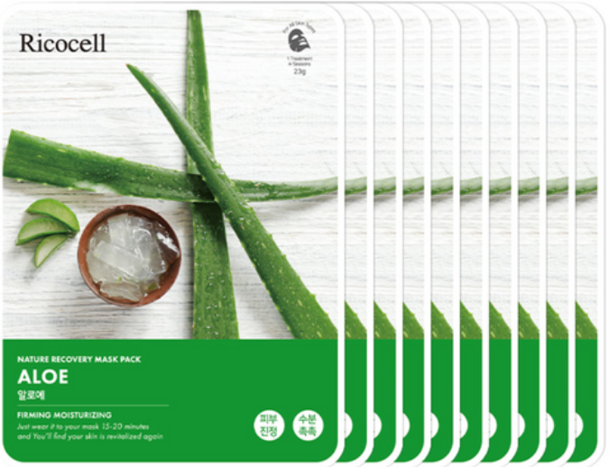 Ricocell ALOE Pack 10pcs