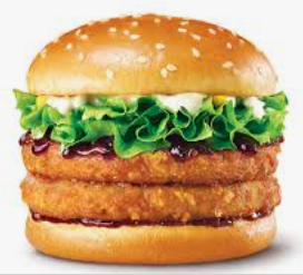 LOTTE Double Chicken Burger