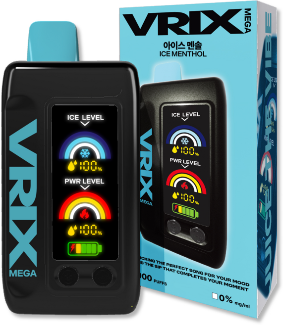 VRIXI Vapo 50000 puff, ICE MENTHOL