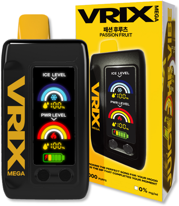 VRIXI Vapo 50000 puff, PASSION FRUITS